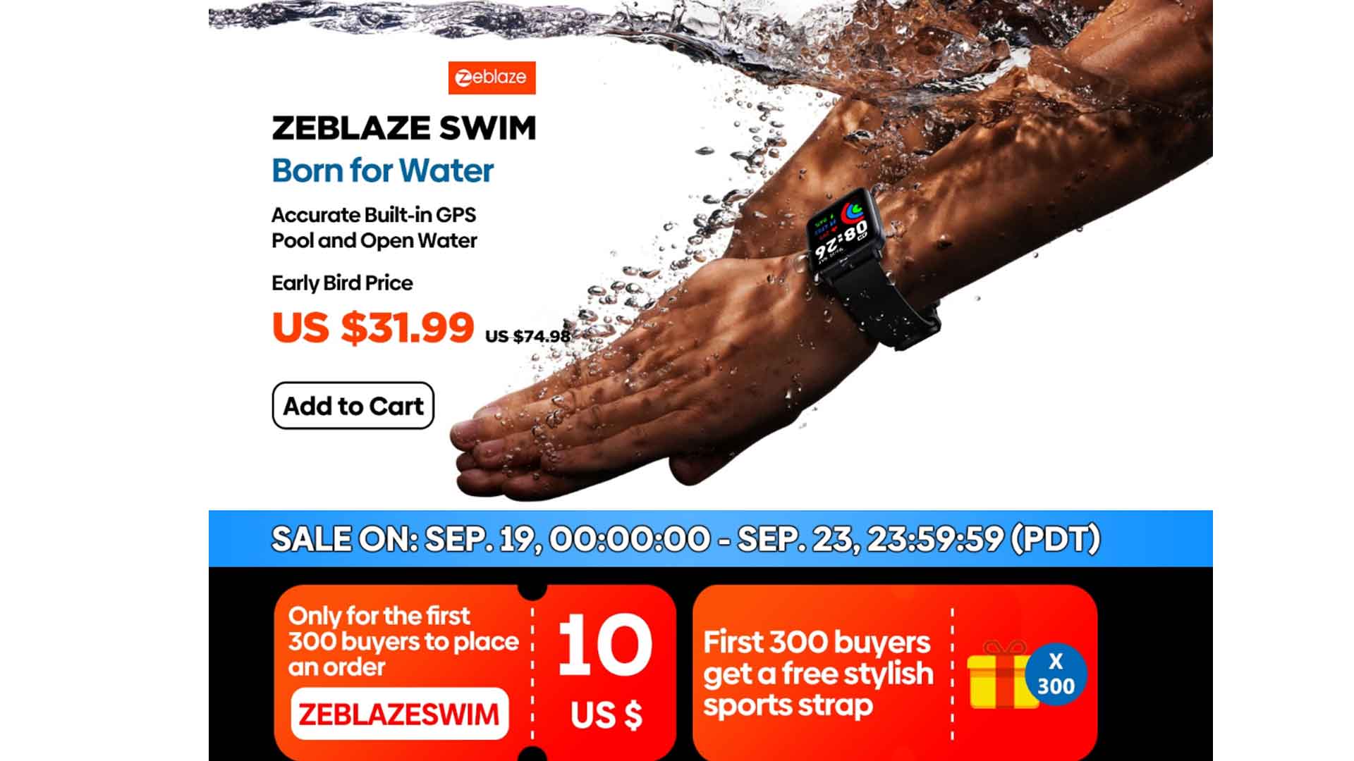 Zeblaze Swim Price Zeblaze Swim Zeblaze Swim Review smart watch swimming best watch for swimming