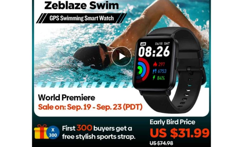 Zeblaze Swim Price Zeblaze Swim Zeblaze Swim Review smart watch swimming best watch for swimming