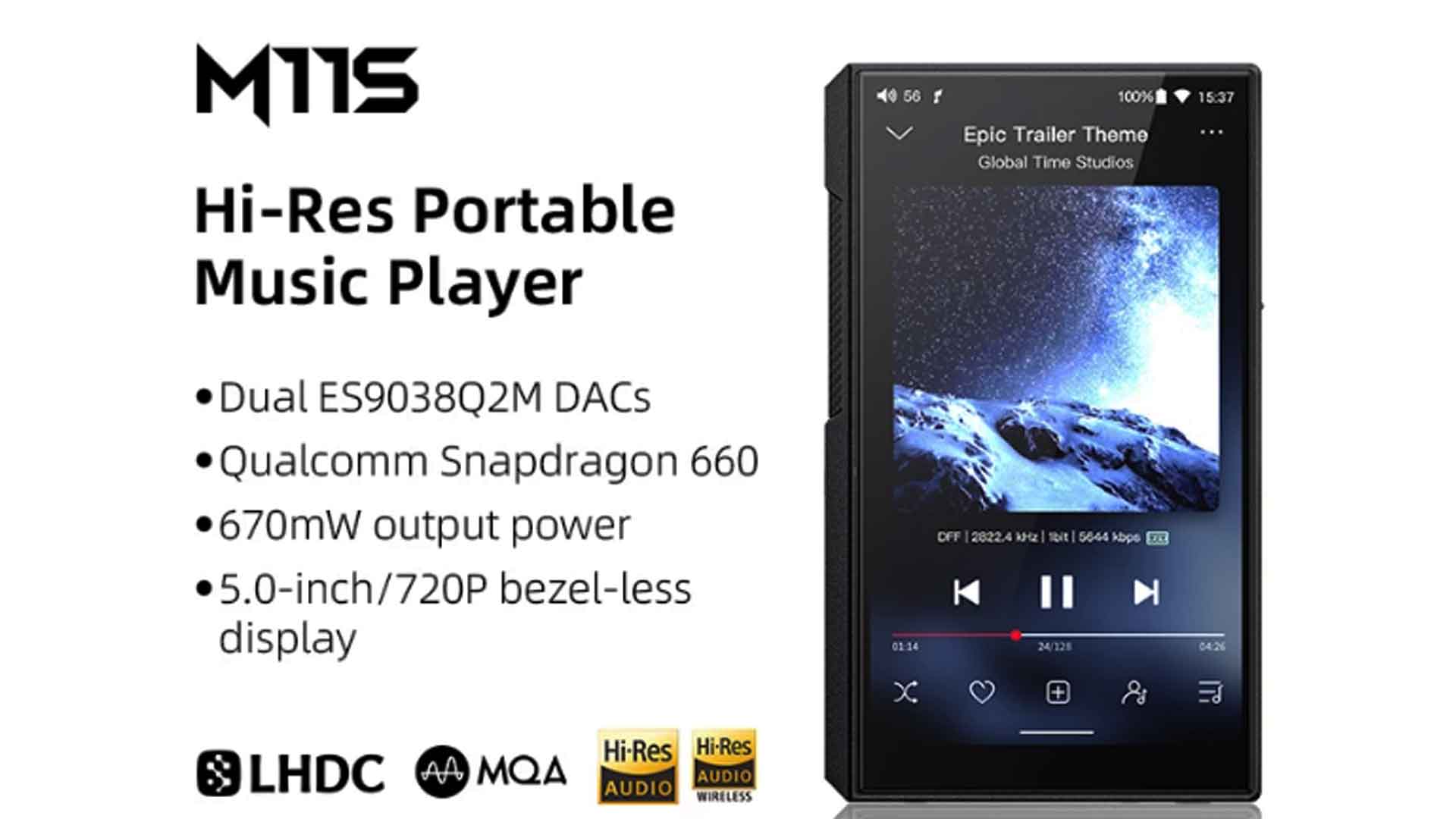 FiiO M11S, FiiO M11S review, FiiO M11S price, FiiO M11S specs, music player, High fidelity, mp3 music player, mp3 player, best mp3 player, mp3 player Bluetooth, DAC music player