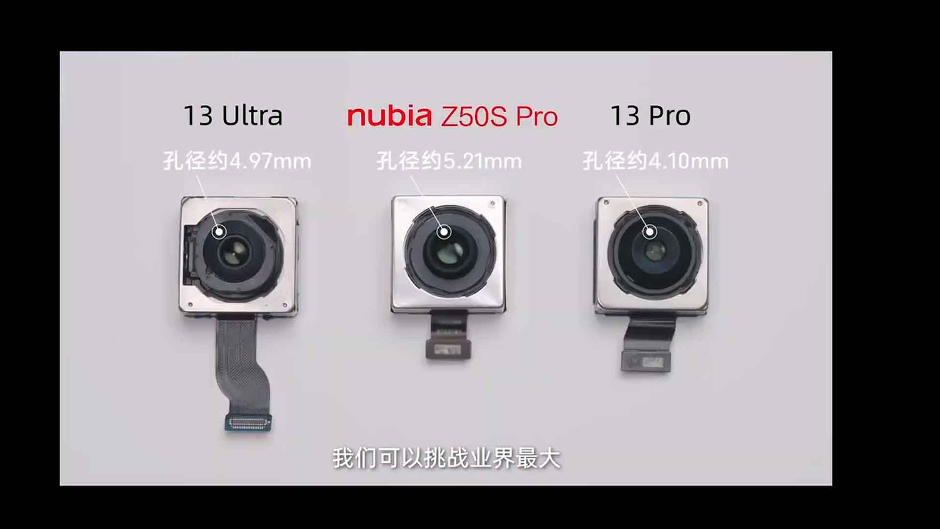 Nubia Z50S Pro camera
