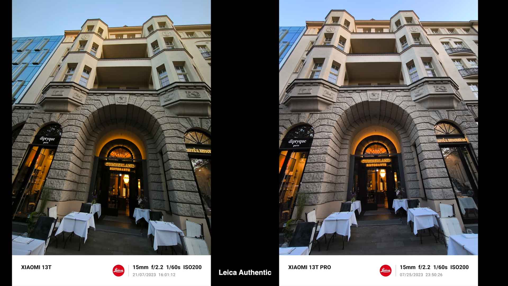 Xiaomi 13T vs Xiaomi 13T Pro Leica Camera Shot