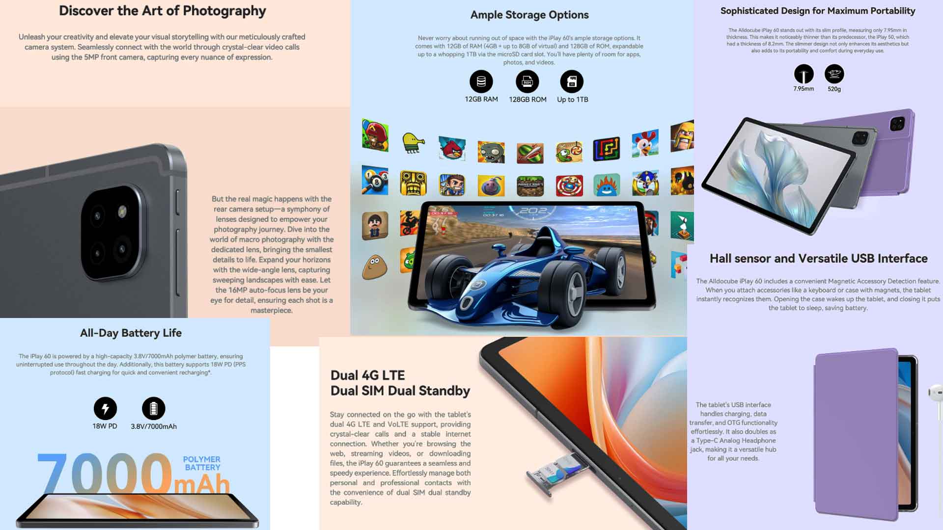 Alldocube iPlay60 review, Alldocube iPlay60 specs, Alldocube iPlay60 features, tablet PC, Android tablet, Alldocube iPlay, Alldocube iPlay 60, best low price tablets, budget tablet, tablet for school, tablet for gaming, gaming tablet