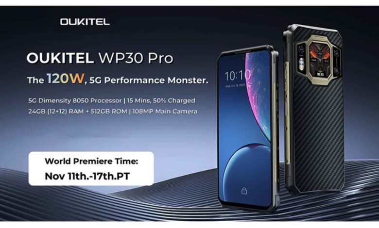 Oukitel WP30 Pro 5G rugged phone