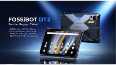 Fossibot DT2 rugged tablet