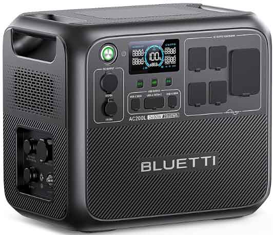 BLUETTI AC200L 2400W Power Station