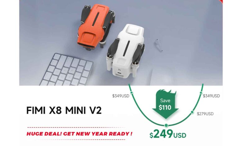 FIMI X8 mini V2 drone, FIMI drone, mini drone, foldable drone, quadcopter, FIMI X8 mini price, FIMI X8 mini review, best mini drone