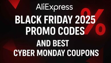 AliExpress Black Friday 2025 Promo Codes and Cyber Monday 2025 sale coupons