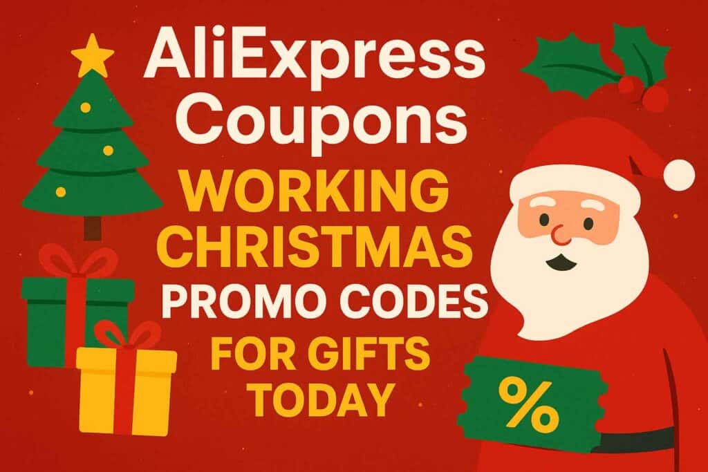 AliExpress Coupons Working Christmas Promo Codes