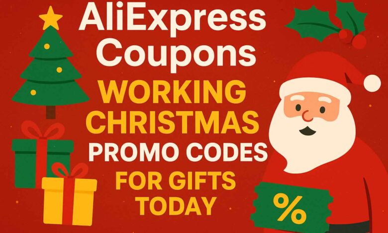 AliExpress Coupons Working Christmas Promo Codes