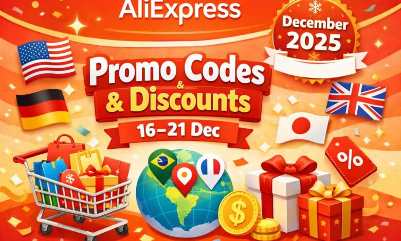 AliExpress Promo Codes December 2025