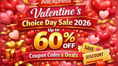 AliExpress Valentine’s Choice Day Sale February 2026 promo codes