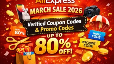 AliExpress March Sale 2026, AliExpress coupon codes, AliExpress promo codes, AliExpress discount codes,