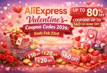 AliExpress Valentine’s Coupon Codes 2026
