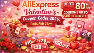 AliExpress Valentine’s Coupon Codes 2026