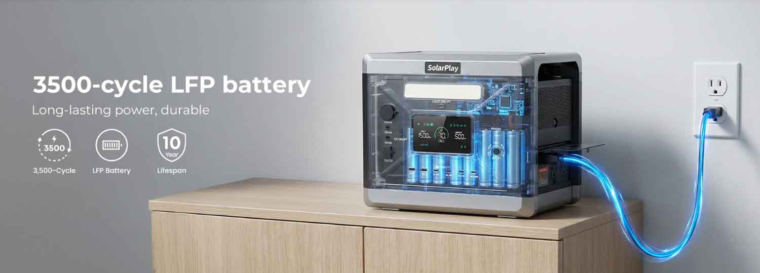 SOLARPLAY Q2501 Power Station battery 