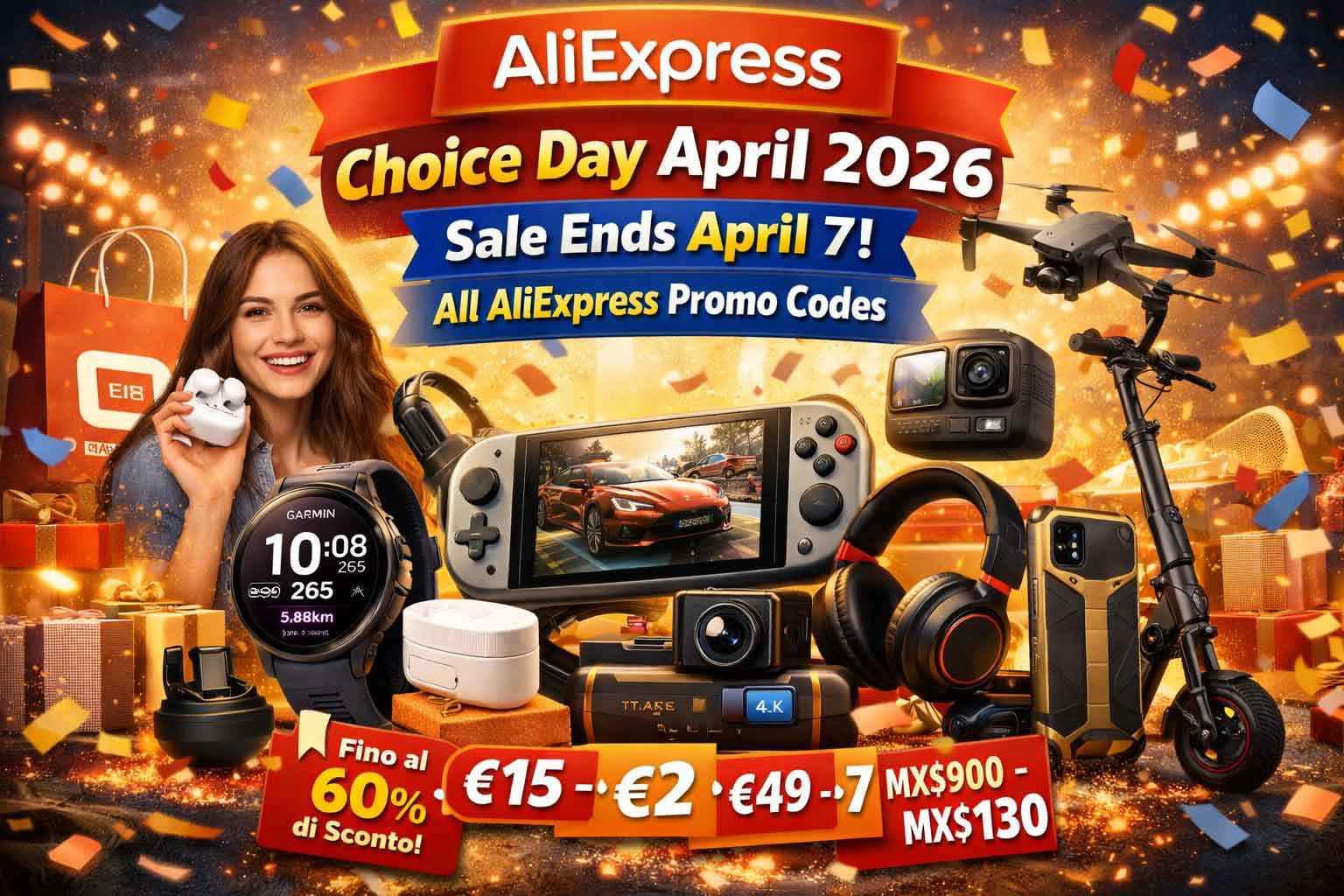 AliExpress Choice Day April 2026 Sale Coupons End April 7