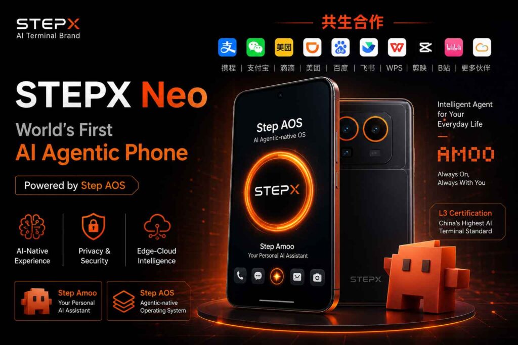 STEPX Neo AI smartphone official launch