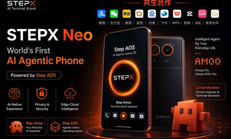 STEPX Neo AI smartphone official launch
