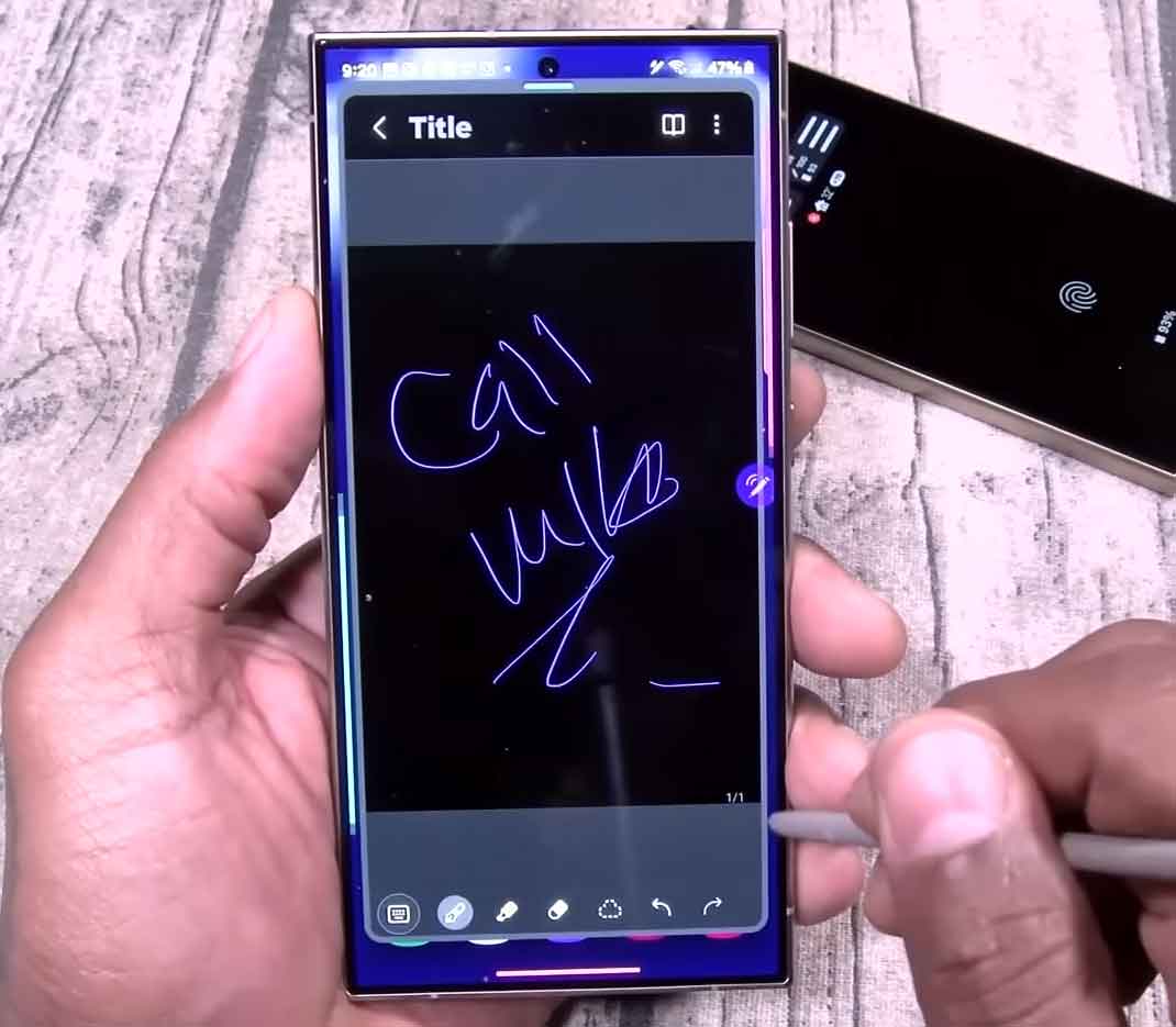 S24 Ultra S pen
