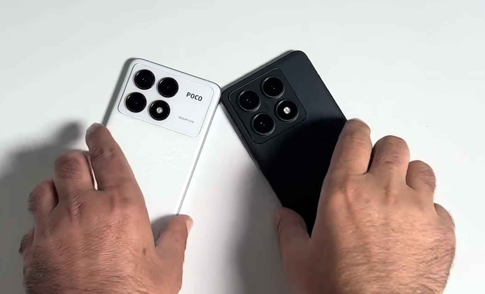 poco f6 pro vs xiaomi 14t pro camera setup