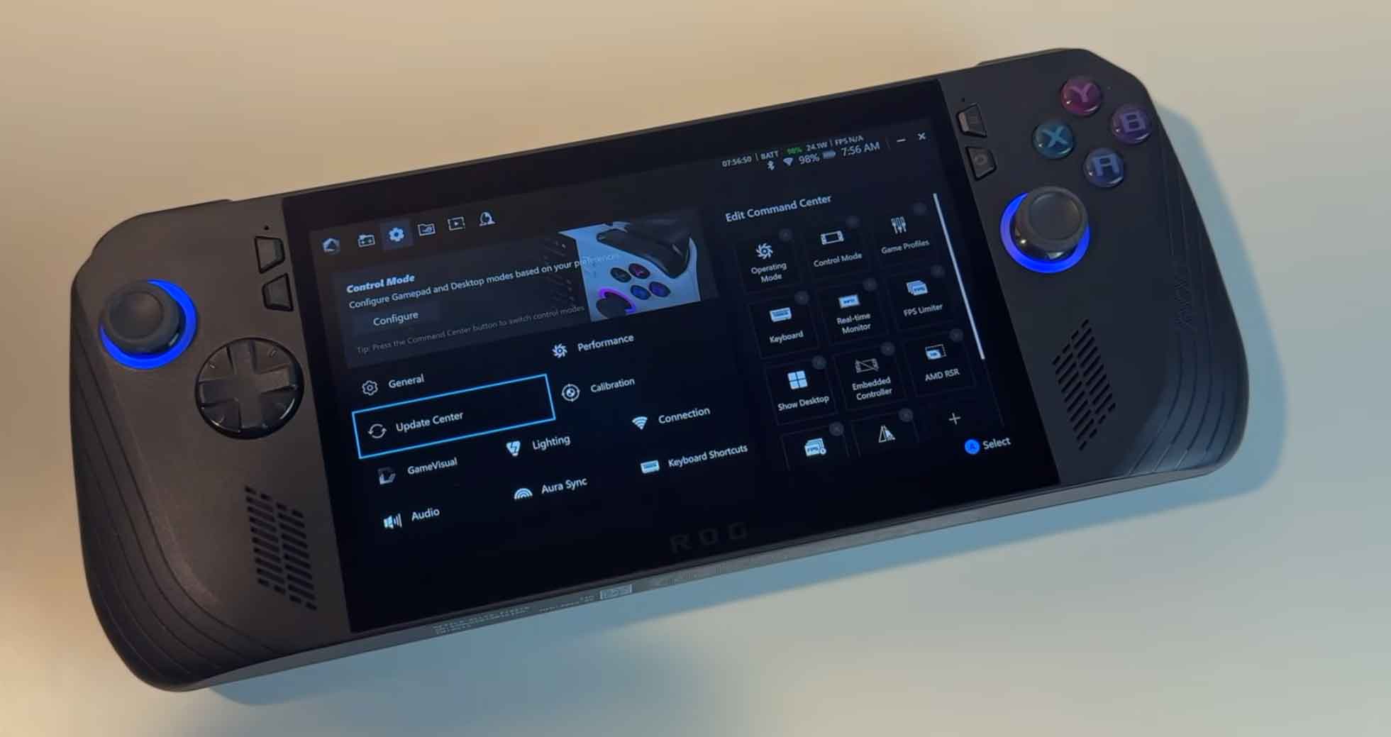 Asus ROG Ally X gaming console