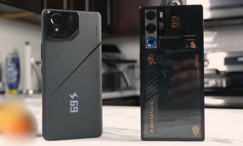 ROG Phone 8 Pro vs RedMagic 9 Pro