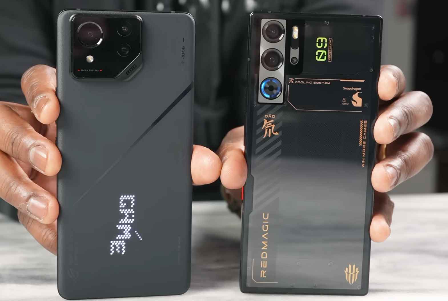 ROG Phone 8 Pro vs RedMagic 9 Pro
