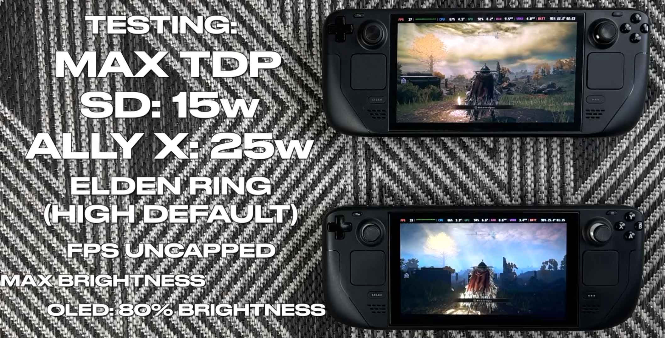 Steam Deck OLED performance test