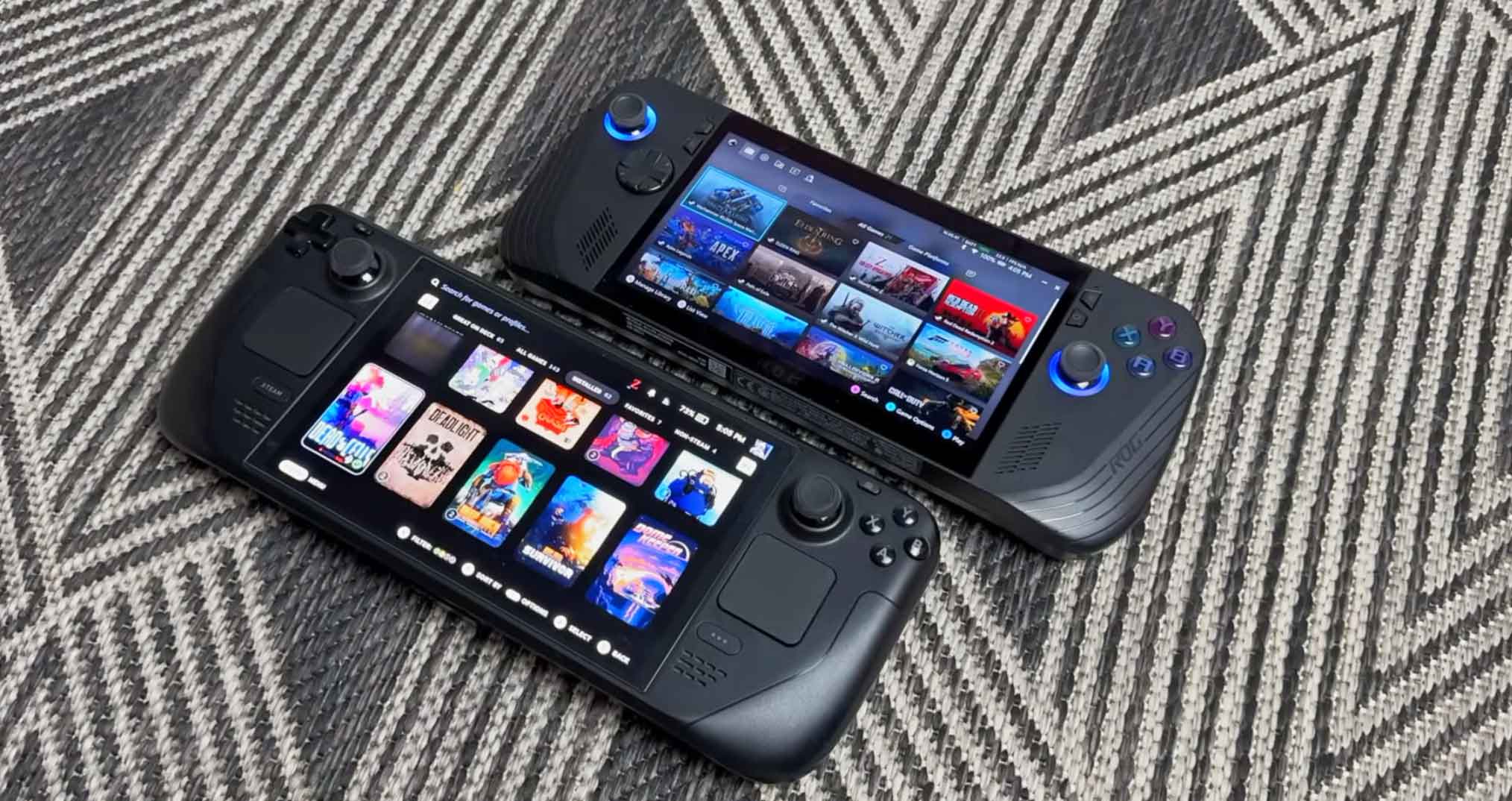 Steam Deck OLED vs ROG Ally X