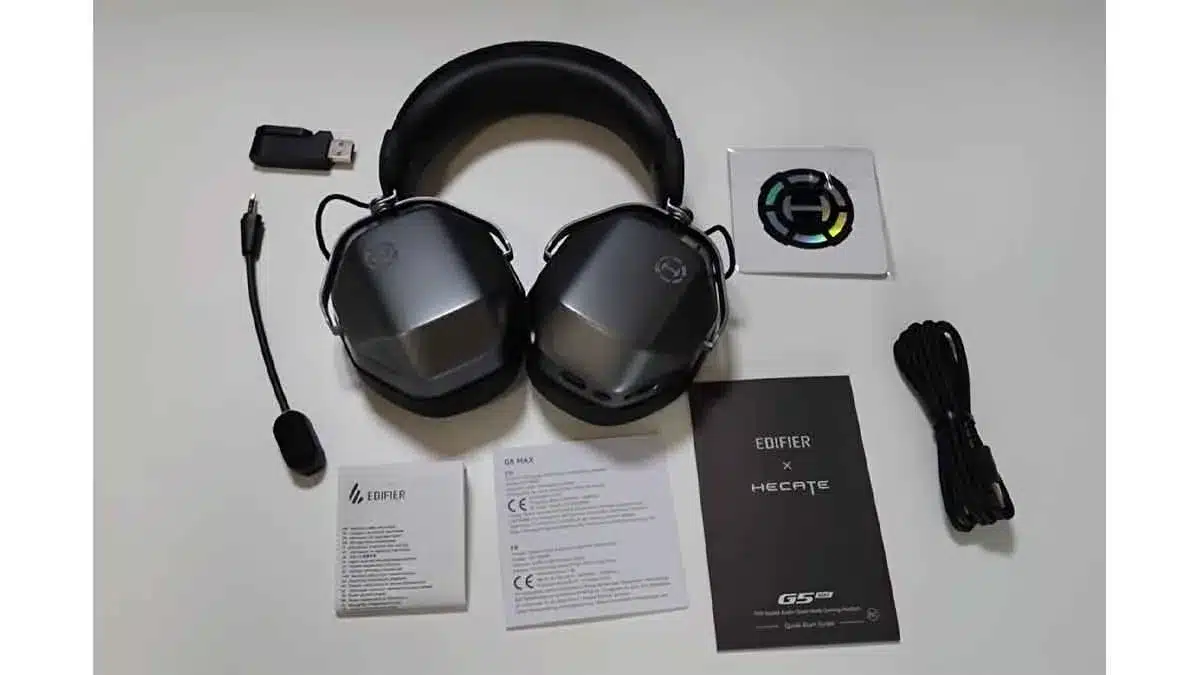 Edifier Hecate G5 Max Review, unboxing, contents