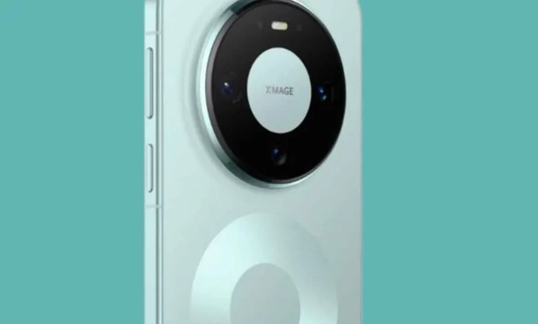 Huawei Mate 90 Pro circular XMAGE camera module design and rear chassis render
