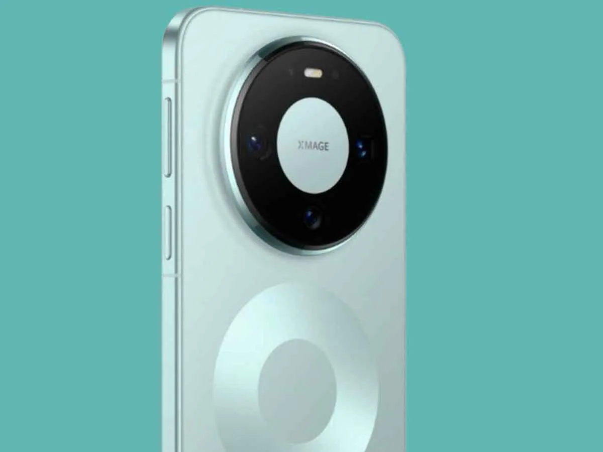 Huawei Mate 90 Pro circular XMAGE camera module design and rear chassis render