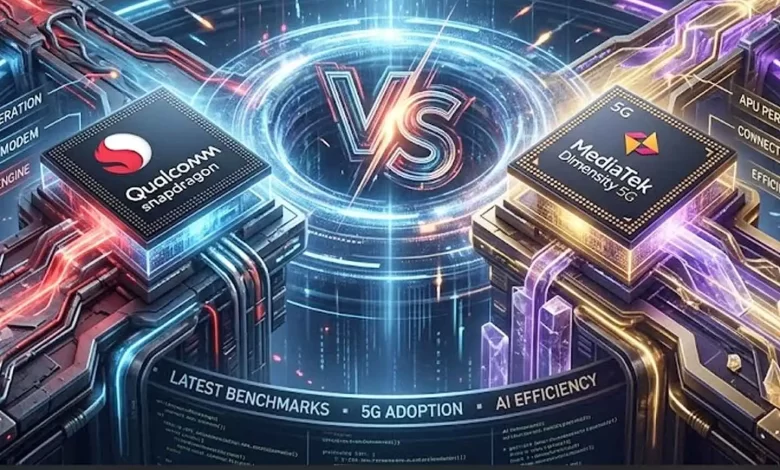 MediaTek Dimensity vs Snapdragon smartphone processor market share