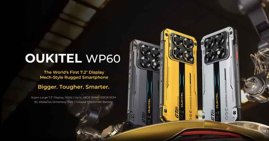 OUKITEL WP60 rugged phone