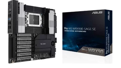 ASUS Pro WS WRX90E-SAGE SE motherboard for local AI workstation build