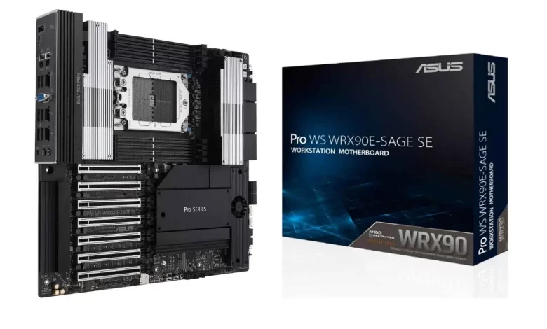 ASUS Pro WS WRX90E-SAGE SE motherboard for local AI workstation build