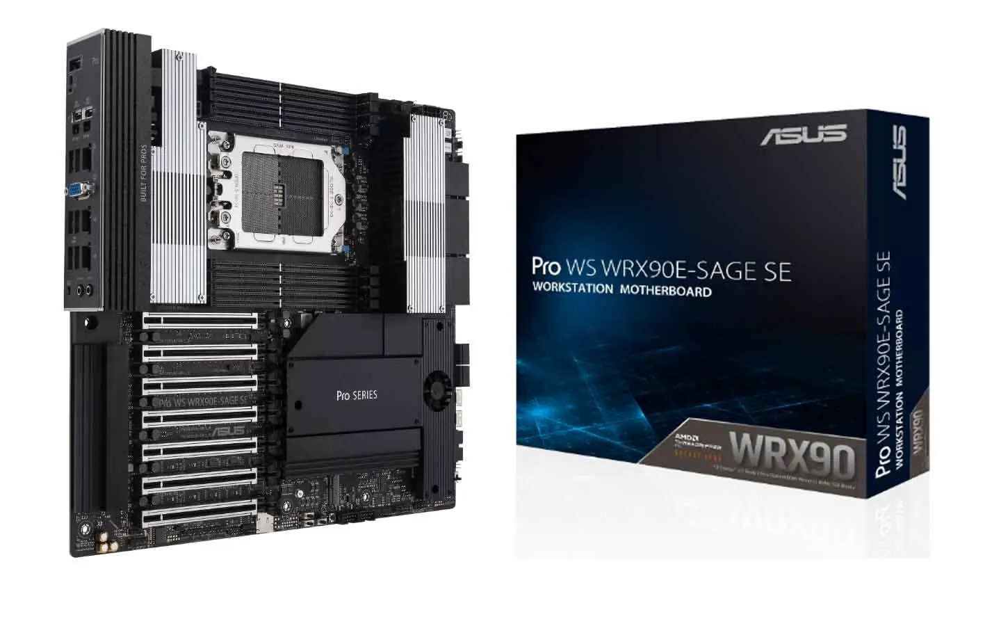 ASUS Pro WS WRX90E-SAGE SE motherboard for local AI workstation build