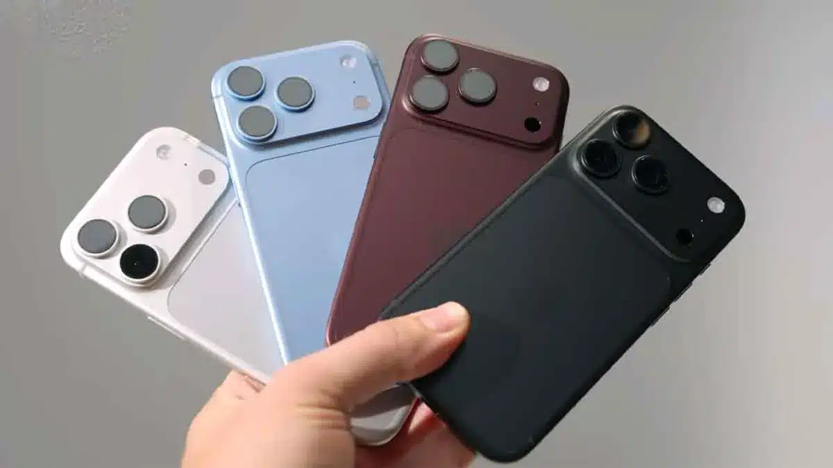 iPhone 18 Pro Max color lineup in hands on review