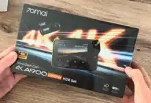 70mai A900 Ultra retail box set packaging