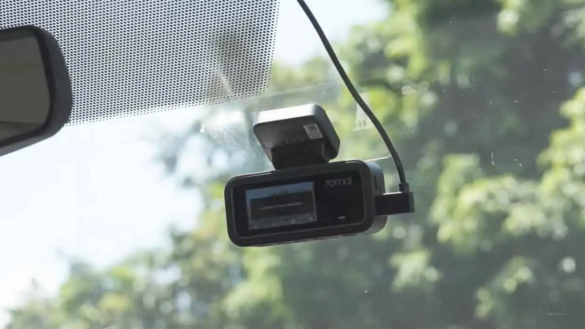 70mai Dash Cam A410 installed